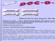 Tablet Screenshot of dog-o-tel.com